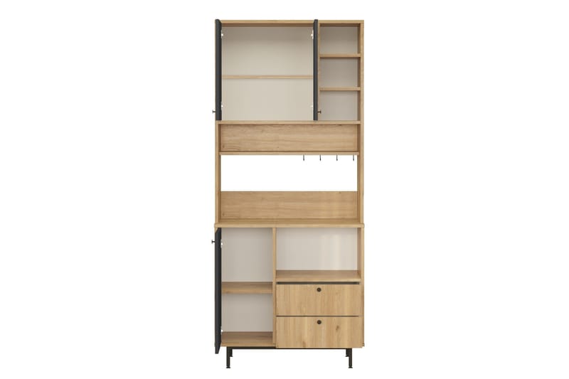 Donae Highboard, Ek/Antracit