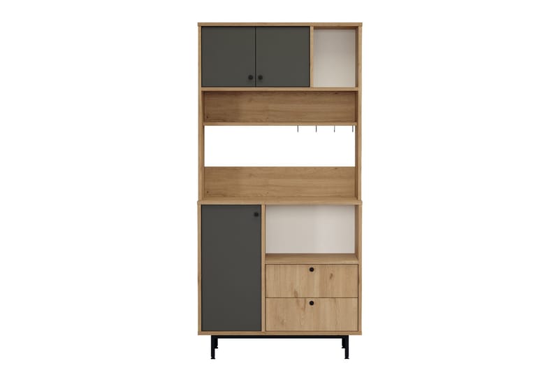 Donae Highboard, Ek/Antracit