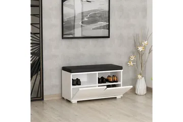 Drago Skoskåp 80 cm - Vit - Förvaring - Skåp - Förvaringsskåp