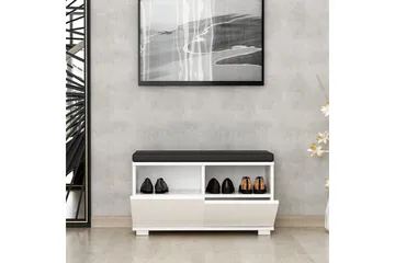 Drago Skoskåp 80 cm - Vit - Förvaring - Skåp - Förvaringsskåp