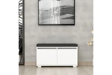 Drago Skoskåp 80 cm - Vit - Förvaring - Skåp - Förvaringsskåp