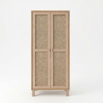 Dune Multifunktionsskåp 60x133,6x35 cm - Ek - Förvaring - Skåp - Förvaringsskåp