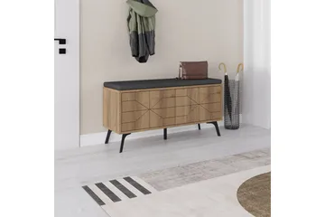 Dune Skoskåp 107 cm - Brun - Förvaring - Skåp - Förvaringsskåp