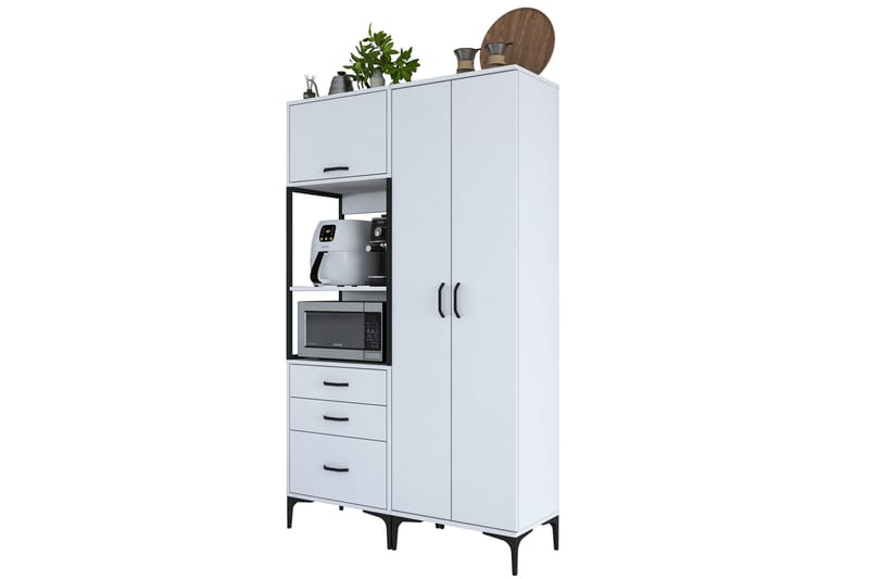 Eligius Högskåp - Vit - Förvaring - Skåp - Förvaringsskåp