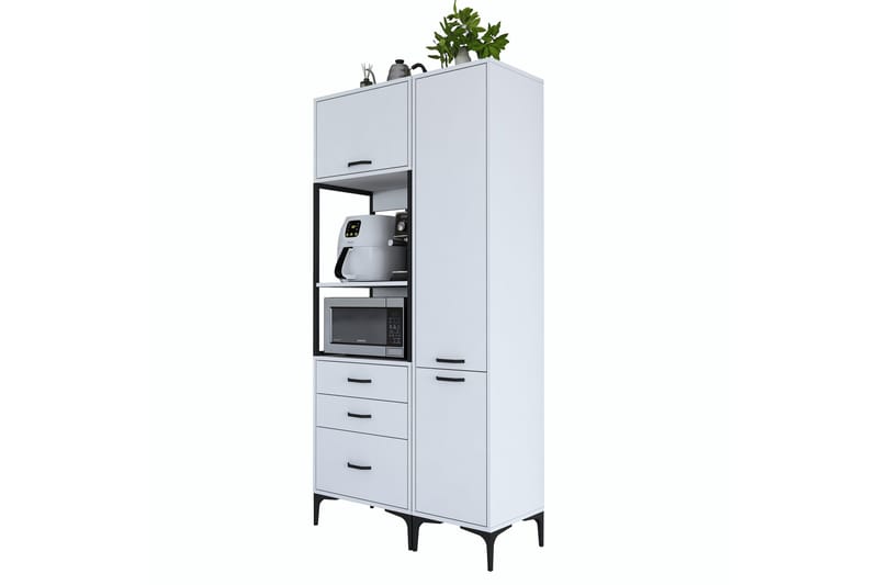 Eligius Högskåp - Vit - Förvaring - Skåp - Förvaringsskåp