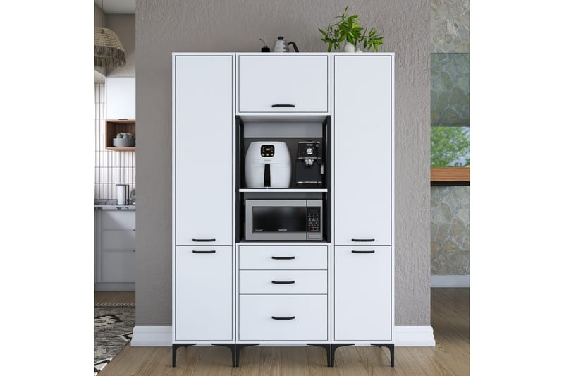 Eligius Högskåp - Vit - Förvaring - Skåp - Förvaringsskåp