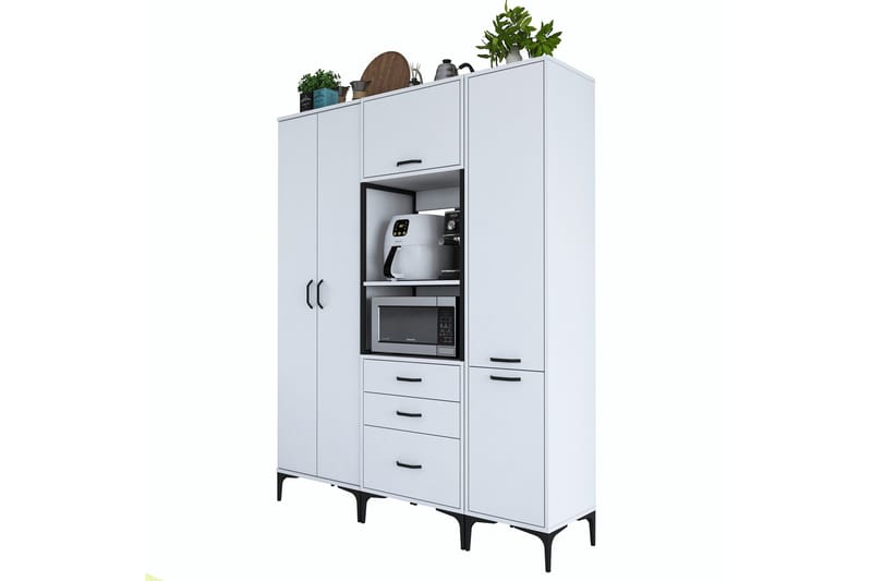 Eligius Högskåp - Vit - Förvaring - Skåp - Förvaringsskåp