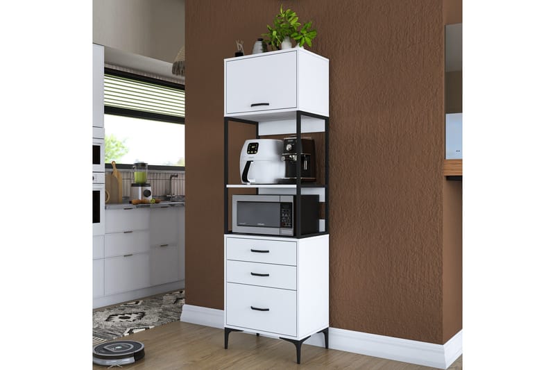 Eligius Högskåp - Vit - Förvaring - Skåp - Förvaringsskåp