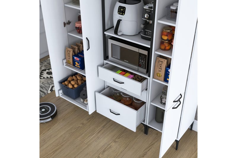 Eligius Högskåp - Vit - Förvaring - Skåp - Förvaringsskåp