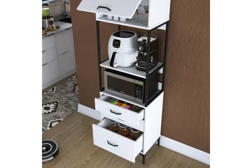 Eligius Högskåp - Vit - Förvaring - Skåp - Förvaringsskåp