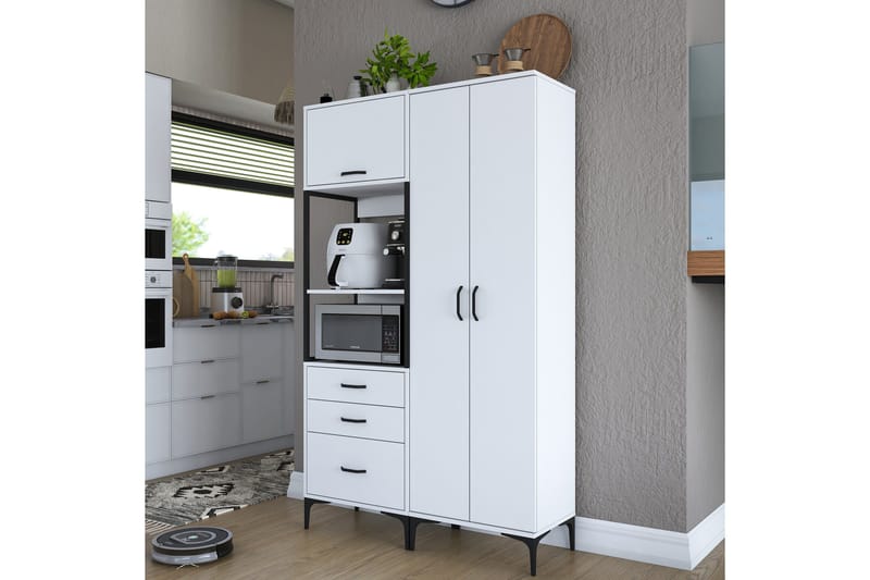 Eligius Högskåp - Vit - Förvaring - Skåp - Förvaringsskåp