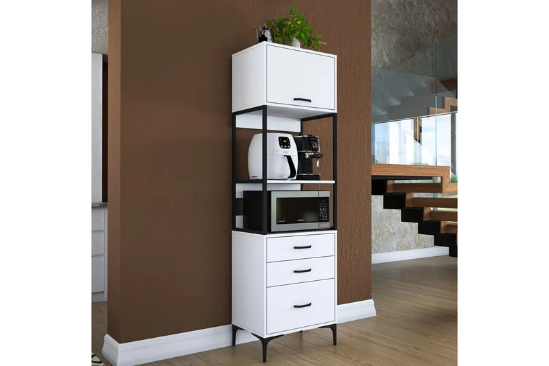 Eligius Högskåp - Vit - Förvaring - Skåp - Förvaringsskåp