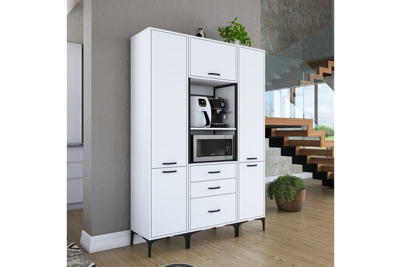 Eligius Högskåp - Vit - Förvaring - Skåp - Förvaringsskåp