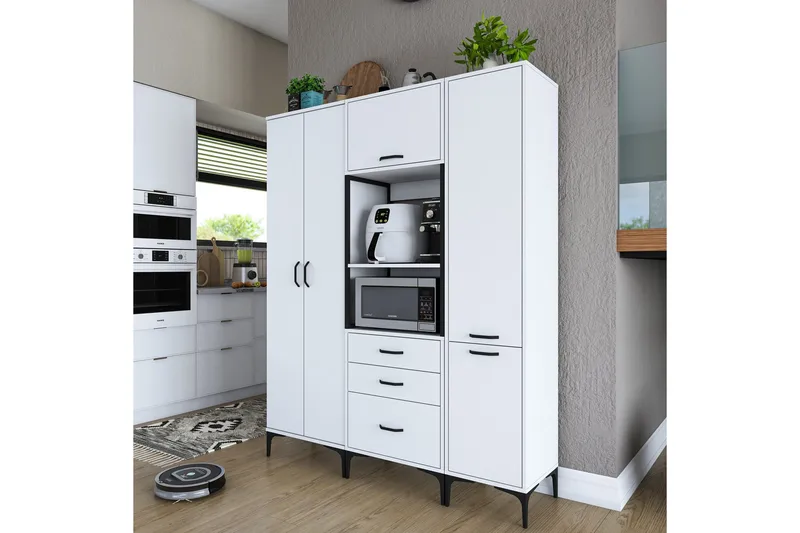 Eligius Högskåp - Vit - Förvaring - Skåp - Förvaringsskåp