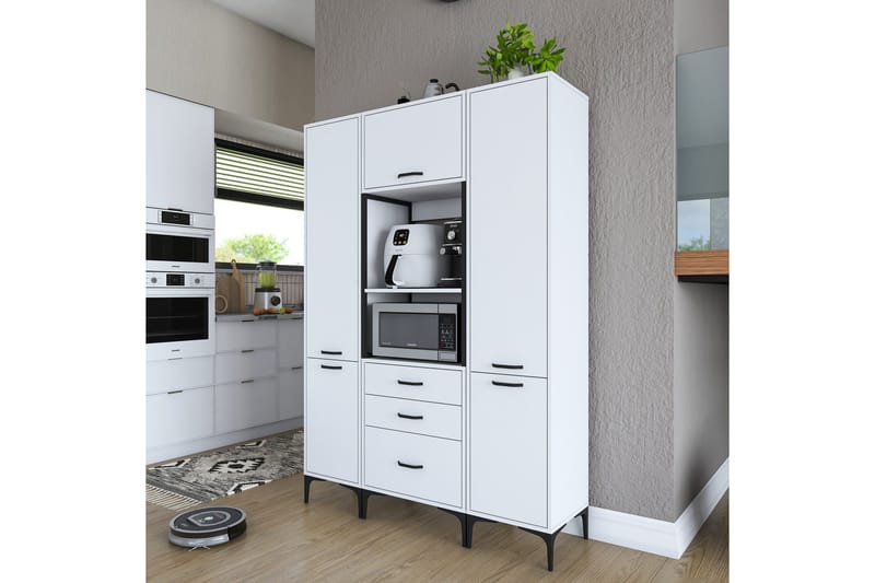 Eligius Högskåp - Vit - Förvaring - Skåp - Förvaringsskåp