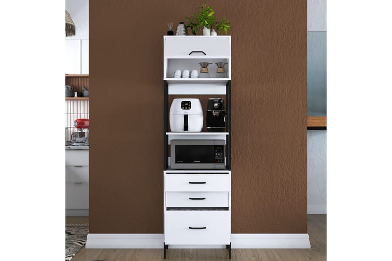 Eligius Högskåp - Vit - Förvaring - Skåp - Förvaringsskåp