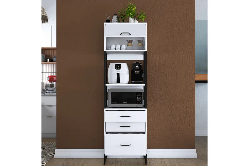 Eligius Högskåp - Vit - Förvaring - Skåp - Förvaringsskåp