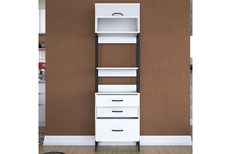 Eligius Högskåp - Vit - Förvaring - Skåp - Förvaringsskåp