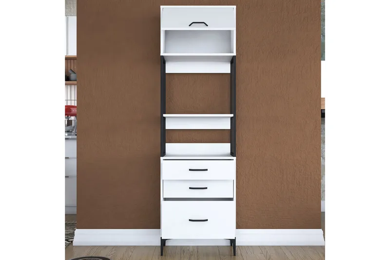 Eligius Högskåp - Vit - Förvaring - Skåp - Förvaringsskåp