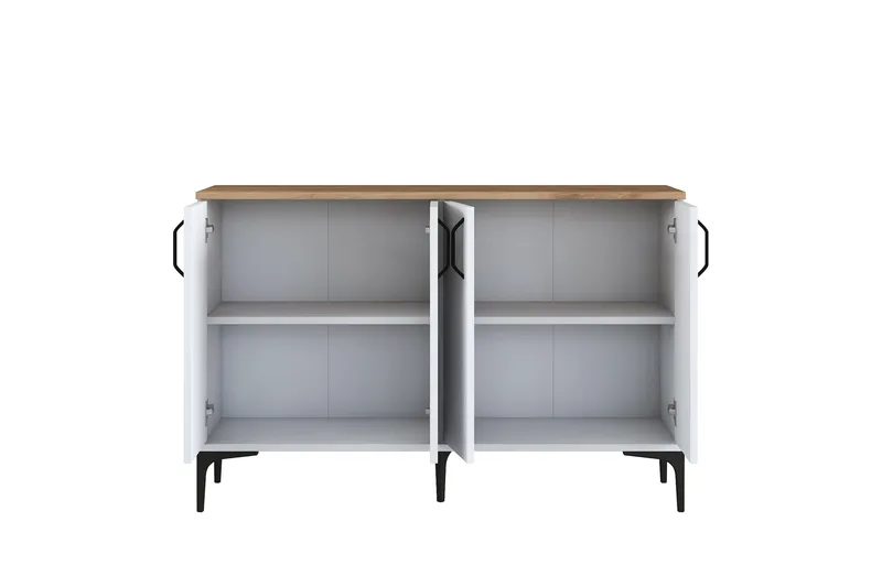 Eligius Underskåp - Vit/Valnöt - Förvaring - Skåp - Förvaringsskåp