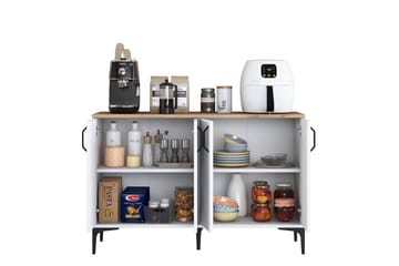 Eligius Underskåp - Vit/Valnöt - Förvaring - Skåp - Förvaringsskåp