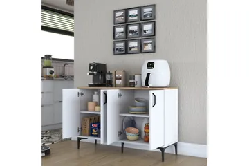 Eligius Underskåp - Vit/Valnöt - Förvaring - Skåp - Förvaringsskåp