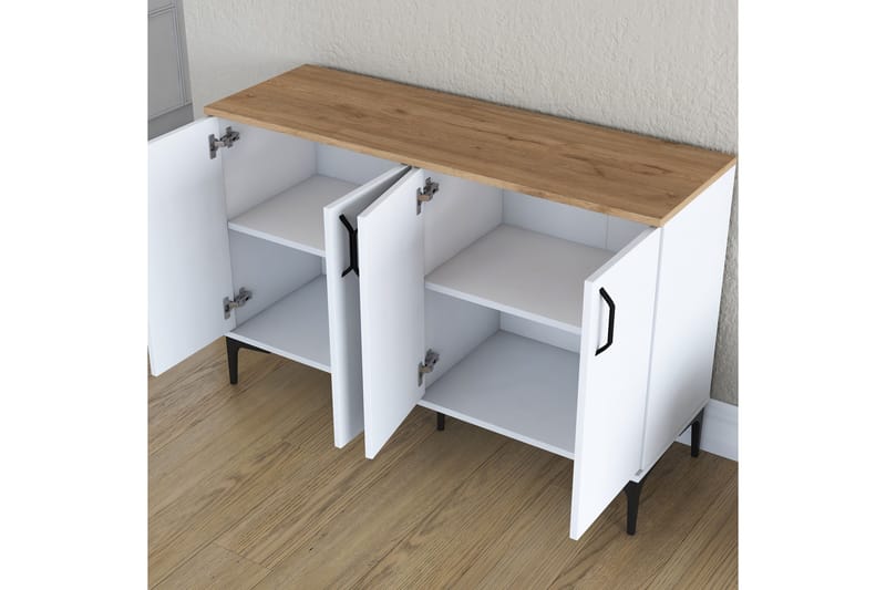 Eligius Underskåp - Vit/Valnöt - Förvaring - Skåp - Förvaringsskåp