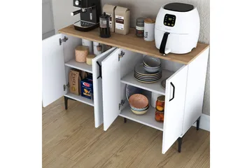 Eligius Underskåp - Vit/Valnöt - Förvaring - Skåp - Förvaringsskåp