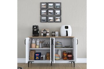 Eligius Underskåp - Vit/Valnöt - Förvaring - Skåp - Förvaringsskåp