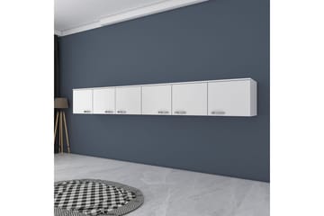 Ervon Väggskiva 243x243 cm - Vit - Förvaring - Skåp - Förvaringsskåp