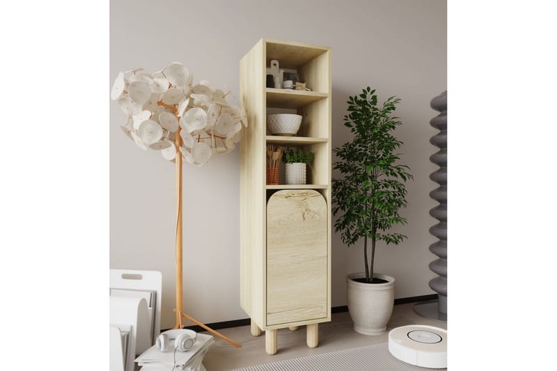 Estra Highboard - Brun - Förvaring - Skåp - Förvaringsskåp