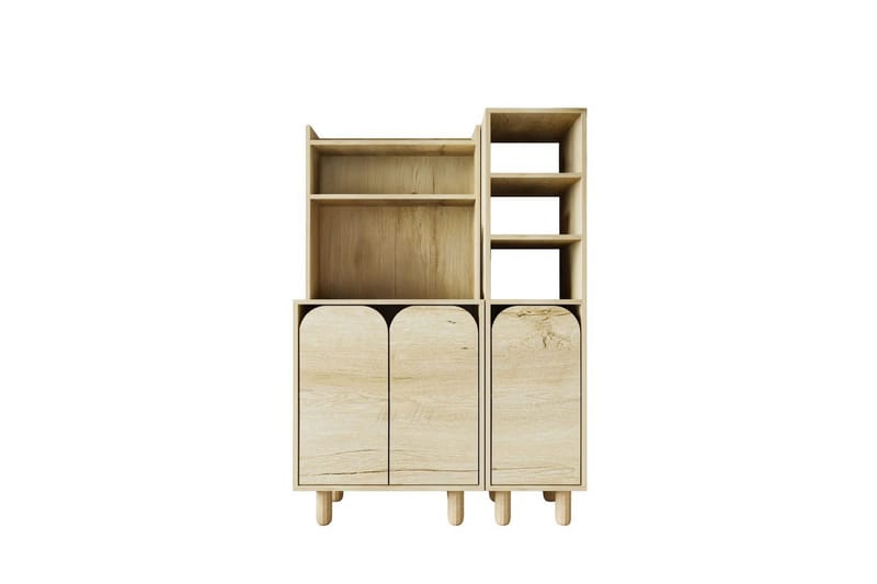 Estra Highboard, Brun