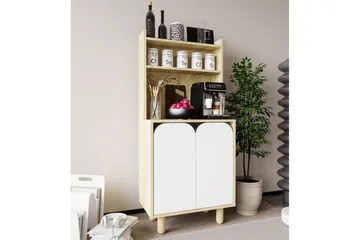 Estra Highboard - Brun/Vit - Förvaring - Skåp - Förvaringsskåp