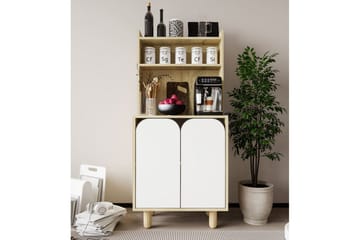 Estra Highboard - Brun/Vit - Förvaring - Skåp - Förvaringsskåp