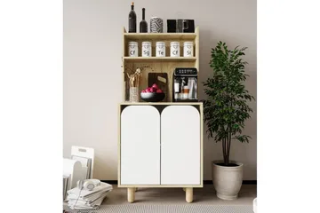 Estra Highboard - Brun/Vit - Förvaring - Skåp - Förvaringsskåp