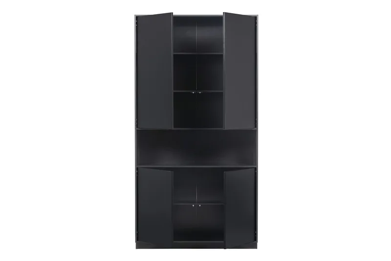 Arteksio Highboard 110 cm - Svart - Förvaring - Skåp - Förvaringsskåp