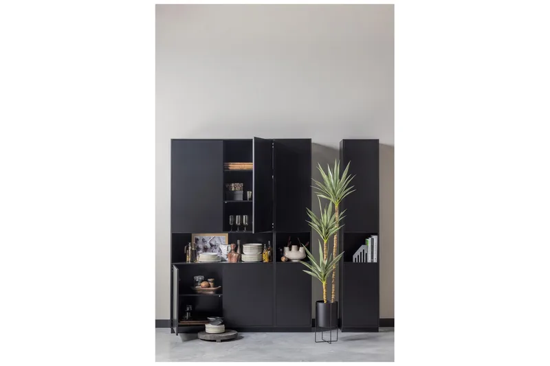 Arteksio Highboard 110 cm - Svart - Förvaring - Skåp - Förvaringsskåp