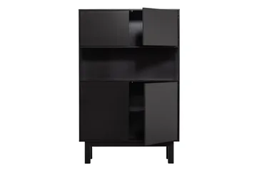 Arteksio Highboard 40x100 cm - Svart - Förvaring - Skåp - Förvaringsskåp