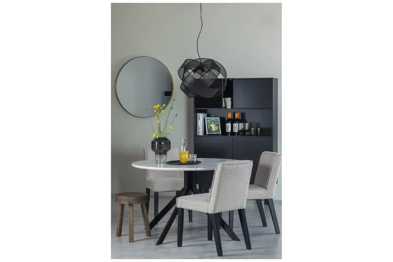 Arteksio Highboard 40x100 cm - Svart - Förvaring - Skåp - Förvaringsskåp