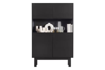 Arteksio Highboard 40x100 cm - Svart - Förvaring - Skåp - Förvaringsskåp