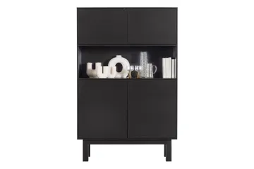Arteksio Highboard 40x100 cm - Svart - Förvaring - Skåp - Förvaringsskåp