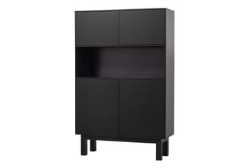 Arteksio Highboard 40x100 cm - Svart - Förvaring - Skåp - Förvaringsskåp