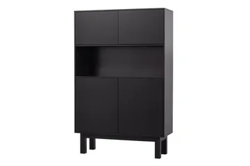 Arteksio Highboard 40x100 cm - Svart - Förvaring - Skåp - Förvaringsskåp