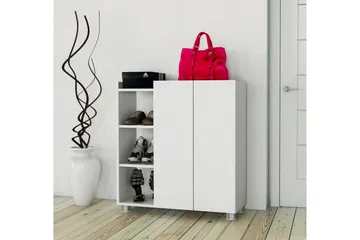 Asousa Skoskåp - Vit - Förvaring - Skåp - Förvaringsskåp