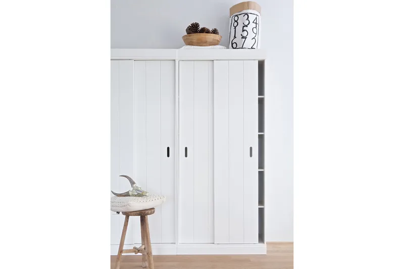 Aspasia Förvaringsskåp 195 cm - Vit Tall - Förvaring - Skåp - Förvaringsskåp