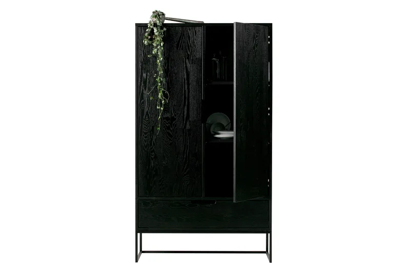 Atila Förvaringsskåp 85 cm - Svart Ek - Förvaring - Skåp - Förvaringsskåp