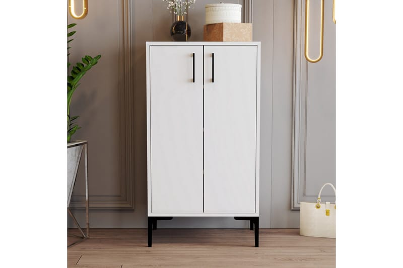 Babice Skoskåp 35x60 cm - Vit - Förvaring - Skåp - Förvaringsskåp