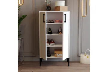 Babice Skoskåp 35x60 cm - Vit - Förvaring - Skåp - Förvaringsskåp