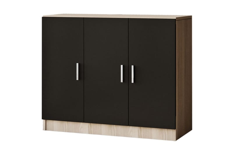 Barrock Highboard 38x89 cm, Natur/Svart