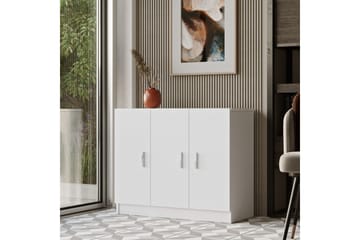Barrock Highboard 38x89 cm - Vit - Förvaring - Skåp - Förvaringsskåp
